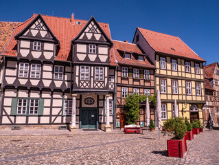 Altstadt von Quedlinburg im Harz 