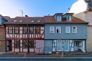 Altstadt von Salmünster, Bad Soden-Salmünster in Hessen, Deutschland