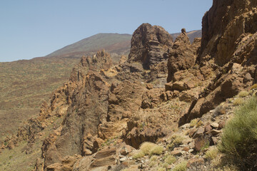 Paisaje volcánico, El teide, tenerife