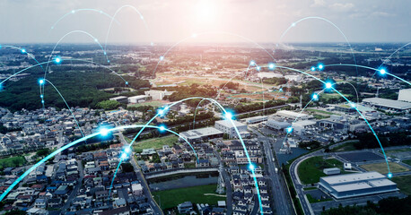 都市とネットワーク　IoT　ICT　DX