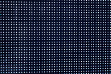 macro detail of blue led screen