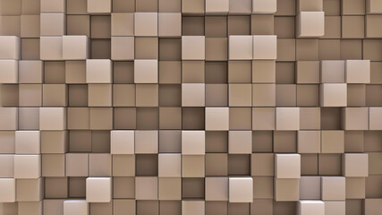 Cubes abstract background. Cubic backdrop. 3d render illustration