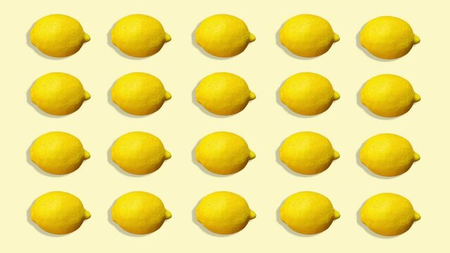 seamless lemon background, pattern, wallpaper animation