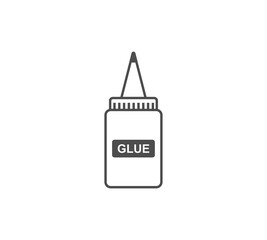 Glue vector icon sign symbol