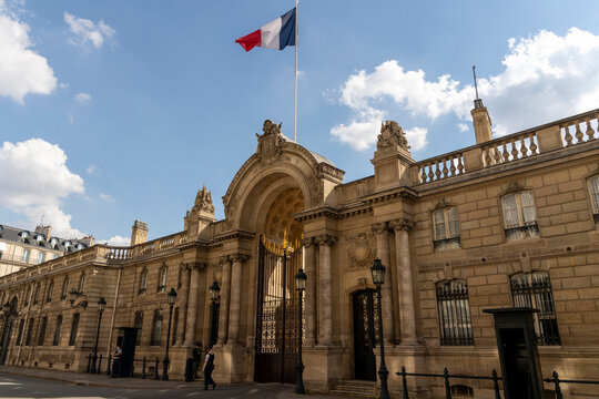 palais de l'Élysée, résidence présidentielle faubourg saint honoré