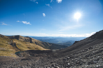 Angelus Hut tracks and routes on Nelson Lakes National Park, New Zealand