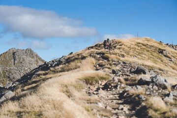 Angelus Hut tracks and routes on Nelson Lakes National Park, New Zealand
