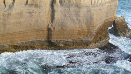waves and rock
