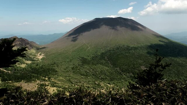 黒斑山、蛇骨岳、仙人岳　Jバンド　 浅間火山　ジオサイト　外輪山縦走
