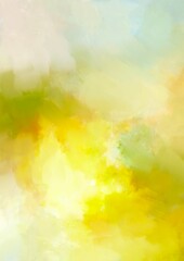 Obraz na płótnie Canvas 幻想的な黄色のレトロや水彩テクスチャ背景 