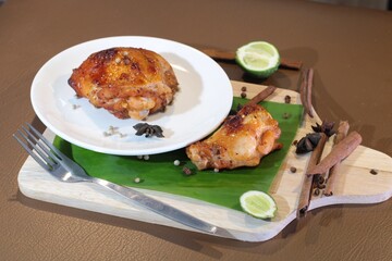 Thai style grilled chicken