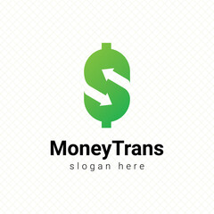 money transaction transfer payment logo graphic design vector