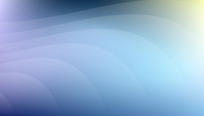 Abstract wave blue blur gradient background design