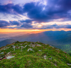 Amazing mountain landscape