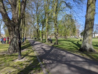 Christ's Pieces in Cambridge, England