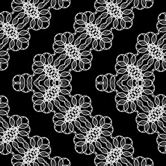 Design seamless zigzag decorative pattern