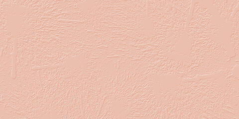 Fototapeta premium Abstract background plaster wall. Tinted plaster texture. Pink tone and uneven surface.