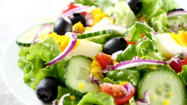 mixed vegetable salad