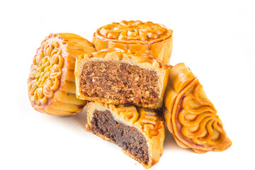 Traditional Chinese mooncakes