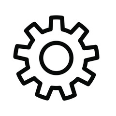Illustration Vector graphic of  Gear icon
