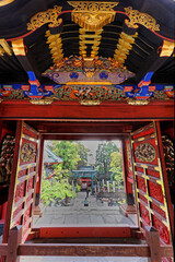 The resplendent gate of Kunōzan Tōshōgū Shrine