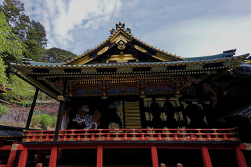 Fototapeta premium 久能山東照宮の拝殿