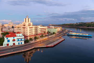 Havana, Cuba Cityscape from the Port