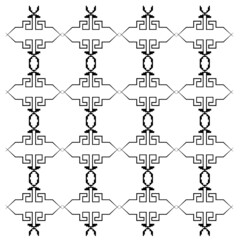 Luxury design Ornaments, Aztecs pattern background