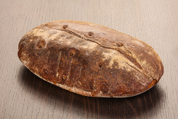 Organic Rye cereal crust bread