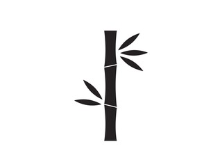 Bamboo icon. Bamboo tree vector illustration. 