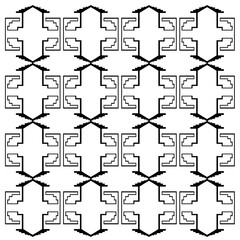 Luxury design Ornaments, Aztecs pattern background