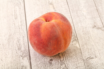 Fresh ripe sweet peach fruit