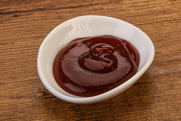 Traditional Barbicue sauce in the bowl