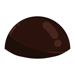 sweet chocolate dessert color illustration
