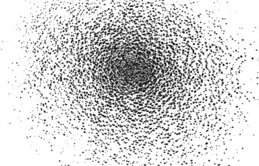 Abstract dust dark dirty grain detail stain distress  grainy grungy effect. Distressed overlay retro texture template., vector illustrator EPS10
