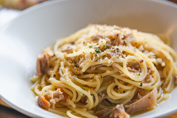 ペペロンチーノ, スパゲッティ, パスタ