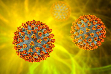 Coronavirus COVID-19, SARS-CoV-2, 3D illustration