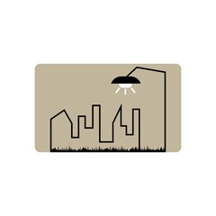 Electrical home logo vector icon template