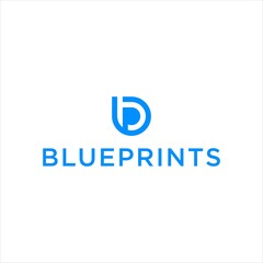 Obraz premium B P logo design vector template