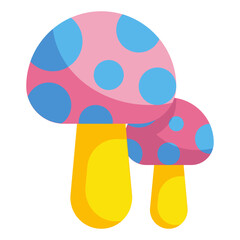 mushroom flat icon