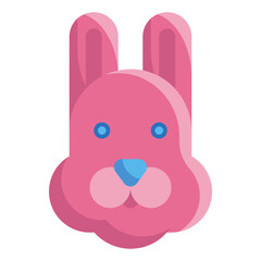 rabbit flat icon
