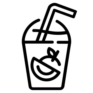 juice line icon