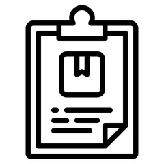 File outline style icon