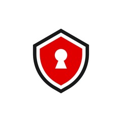 Security lock logo design inspiration for technology