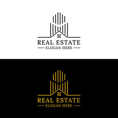 Luxury real estate logo design.