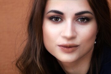 Obraz premium Attraktive junge Frau