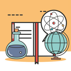 education book globe