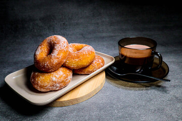 coffee and donuts