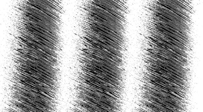 Vector brush sroke texture. Distressed uneven grunge background. Abstract distressed vector illustration. Overlay over any design to create interesting effect and depth. Black isolated on white. EPS10