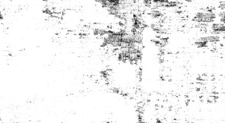 Rough black and white texture vector. Distressed overlay texture. Grunge background. Abstract textured effect. Vector Illustration. Black isolated on white background. EPS10